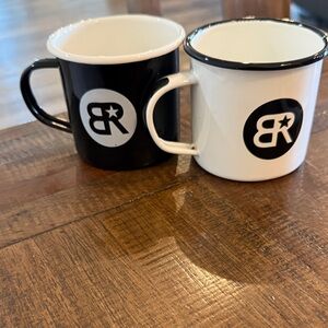 Black Rock Coffee Bar Enamel Mug Duo